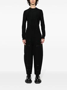 A.A. Spectrum Stormers mid-rise tapered-leg trousers - Zwart