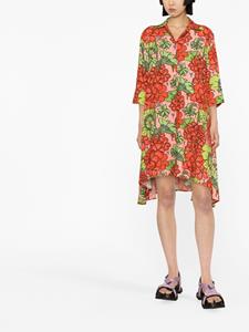 alessandroenriquez alessandro enriquez Blousejurk met bloemenprint - Roze