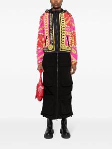 versacejeanscouture Versace Jeans Couture Windjack met ketting - Roze
