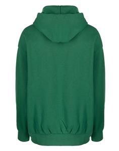 CHOCOOLATE Katoenen hoodie met geborduurd logo - Groen