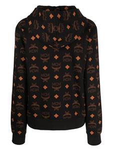 MCM Hoodie met monogramprint - Zwart