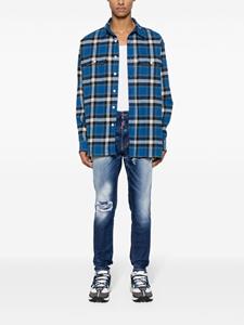 DSQUARED2 Cool Guy gerafelde slim fit jeans - Blauw