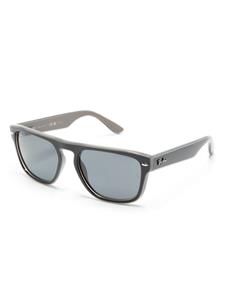 Ray-Ban Zonnebril met vierkant montuur en logoplakkaat - Zwart