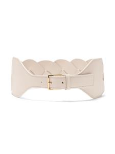 Altuzarra Riem van gevlochten leer - Beige