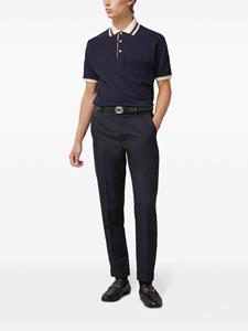 Gucci Straight wollen broek - Blauw