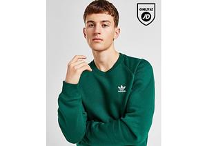Adidas Trefoil Essential Crew Sweatshirt - Green- Heren