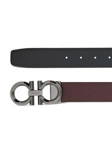 Ferragamo Omkeerbare riem - Rood