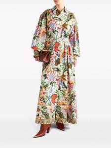 ETRO Blousejurk met bloemenprint - Wit