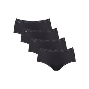 Sloggi Slip Basic+ Midi 4P perfecte pasvorm (4 stuks, Set van 4)