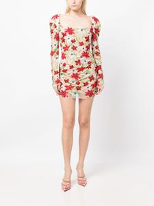 Rachel Gilbert Mini-jurk met lange mouwen - Beige