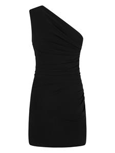 DSQUARED2 Asymmetrische mini-jurk - Zwart