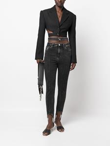 ANDREĀDAMO Skinny broek - Zwart