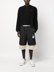 maisonmiharayasuhiro Maison MIHARA YASUHIRO Gelaagde shorts - Zwart