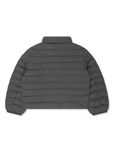 emporioarmanikids Emporio Armani Kids Donsjack met logopatch - Grijs