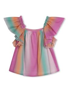 chloékids Chloé Kids Gestreept shirt - Roze