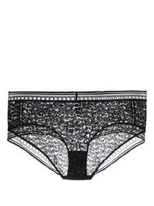 ERES Shorts met kant - Zwart