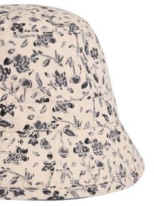 Bonpoint Piob vissershoed met bloemenprint - Beige