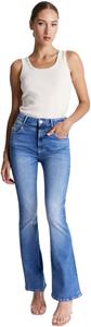 C.O.J. Denim Ultra high waist flare medium blue