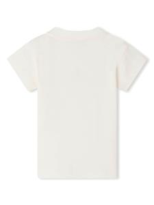Bonpoint Katoenen T-shirt met logoprint - Wit