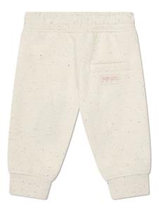 kenzokids Kenzo Kids Trainingsshorts met logoprint - Beige