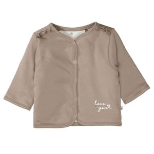 STACCATO Omkeerbaar jack gewatteerd taupe