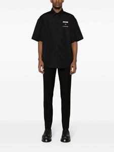 Moschino Pantalon met toelopende pijpen - Zwart