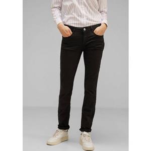 STREET ONE Slim-fit-Jeans, mit angerauter Innenseite