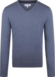McGregor Trui Wolmix Mid Blauw