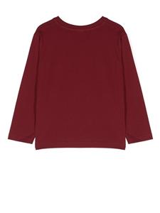 Bonpoint T-shirt met print - Rood