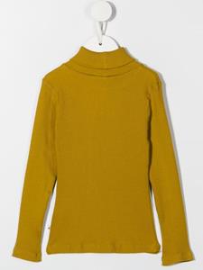 Bonpoint Geribbeld T-shirt - Beige