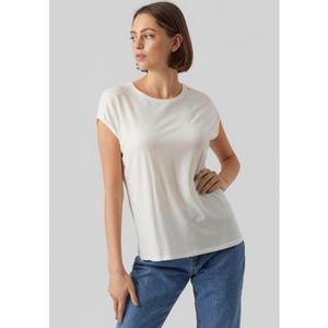 Vero Moda Rundhalsshirt VMAVA PLAIN SS TOP GAJRS NOOS