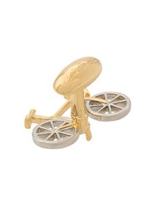 paulsmith Paul Smith Manchetknopen met fiets - Goud