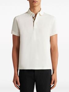 ETRO Poloshirt met borduurwerk - Wit