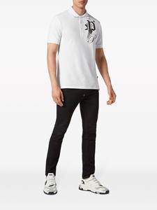 philippplein Philipp Plein Katoenen poloshirt - Wit