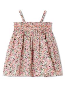 Bonpoint Jurk met bloemenprint - Roze