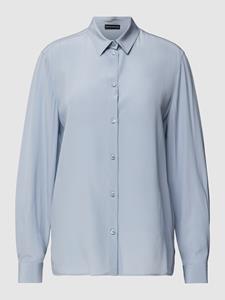Emporio Armani Overhemdblouse van zijde met knoopsluiting