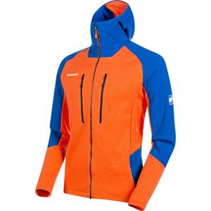 Mammut Eiswand Advanced Hooded Vest Oranje/Blauw