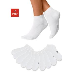 H.I.S Korte sokken met verstevigde hiel en teen (set, 10 paar)