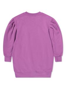 msgmkids MSGM Kids Jurk verfraaid met kristallen - Paars