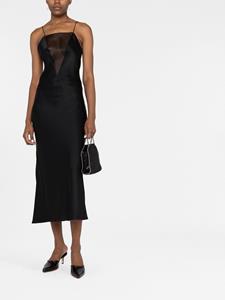 stellamccartney Stella McCartney Jurk met open rug - Zwart