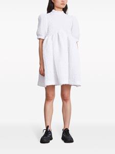 ceciliebahnsen Cecilie Bahnsen Gesmockte mini-jurk - Wit