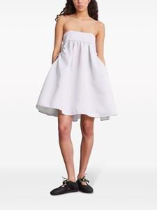 Cecilie Bahnsen Lisbeth matelassé minidress - Wit