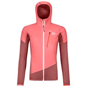 Ortovox - Women's Ladiz Hybrid Jacket - Windjack, rood