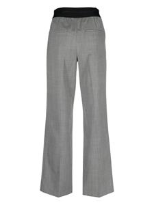 helmutlang Helmut Lang Pantalon met elastische tailleband - Zwart