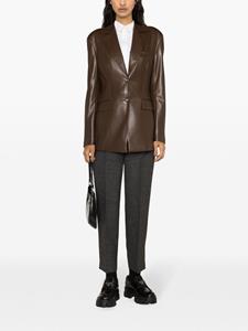 Prada virgin wool pressed-crease tailored trousers - Grijs