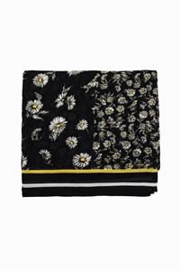 Desigual Halstuch Halstuch Tuch Schal Fou Mixing Flower Rectangle 24SAWA26/2000