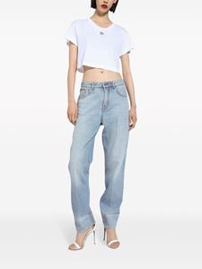 dolce&gabbana Dolce & Gabbana Mid waist boyfriend jeans - Blauw