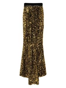 STYLAND Maxi-rok met pailletten - Goud