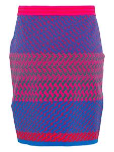 DVF Diane von Furstenberg Viv jacquard-knit skirt - Roze