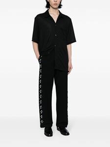 BODE Katoenen broek met kralen - Zwart